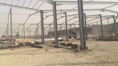 اعمال الحدادة والمظلات