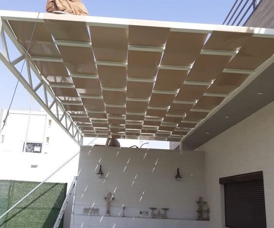 حداد مظلات حي العزيزية